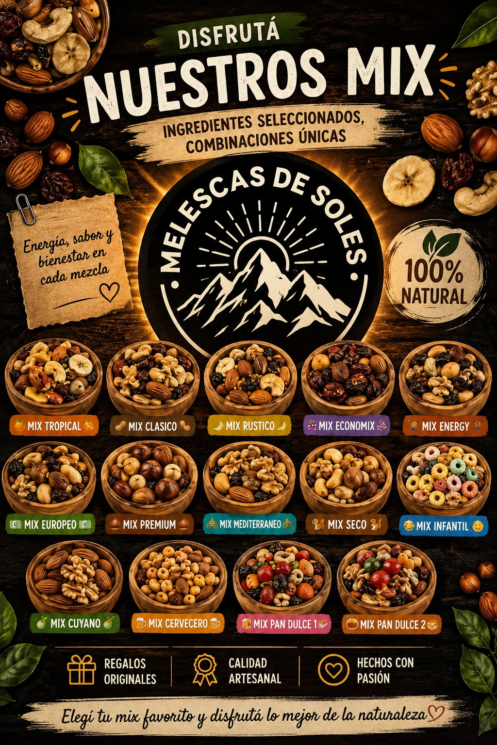 Mix de frutos secos